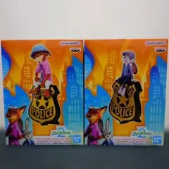 ズートピア2　ジュディ・ホップス　ニック・ワイド　2体セット