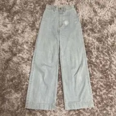 AZUL BY MOUSSY DARTS DENIM WIDEパンツ