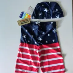 【Daddy Oh Daddy 】UVカット機能付き男子水着２点セット130新品