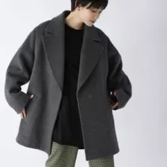 【定価より65%OFF】JEANASIS ウールビーバーショートジャケット