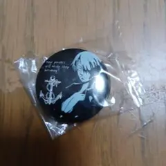 ワンピース　サンジ缶バッジ アンカー付き