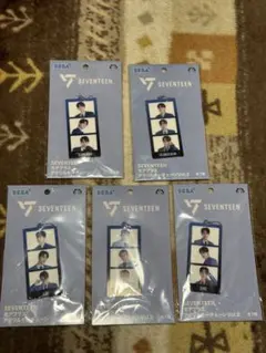 【未開封】SEVENTEEN アクリルキーチェーン　5人