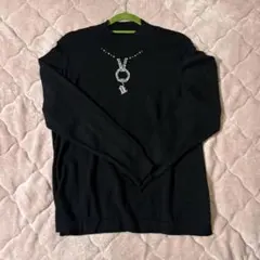 【極美品】バレンザ VALENZA ウール100% ネックレス風 44 3L相当のサムネイル