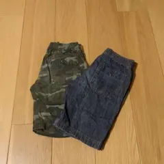 UNIQLO　ハーフパンツ　110