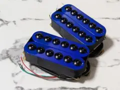 4芯 ハムバッカー ピックアップ PU×2 SET グリーンオレンジ - メルカリ