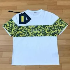 美品〕モンクレール フラグメント 藤原ヒロシ 黒 ロゴTシャツ M 5S183 