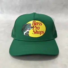 新品 バスプロ ショップス グリーン 緑 帽子 釣り キャップのサムネイル