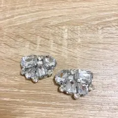 ビジュー付き シューズクリップ