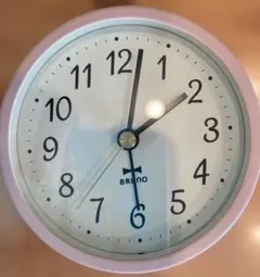 BRUNO 置時計 ピンク