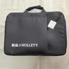☆新品 NOLLEY'S LIGHT 黒•濃紺のポリエステルビジネスバッグ NOLLEY'S LIGHT（ノーリーズライト） ビジネスバッグ 「ビジカジ対応