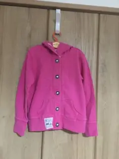 女の子120程度本物ラルフローレンのピンクのパーカージャケット