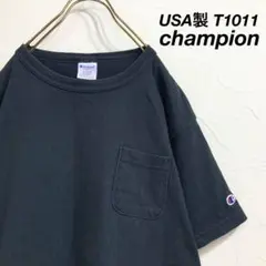 USA製 champion T1011 チャンピオン ポケt ヘビーウエイト