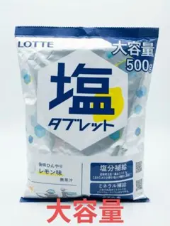 LOTTE 塩タブレット 大容量 500gのサムネイル