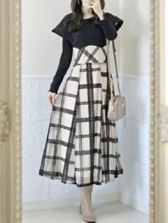 tocco closetバックレースアップドッキングロングワンピース春夏