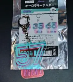 千葉ロッテマリーンズ 小川龍成 オーロラキーホルダー