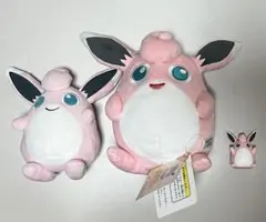 ポケットモンスター プクリン ぬいぐるみ フィギュア 3種セットのサムネイル