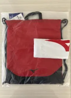 【未開封】MIZUNO ナップサックとタオル