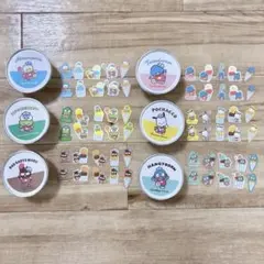 【ロフト限定】サンリオ はぴだんぶい フレークシール 80枚 アイスカップ風