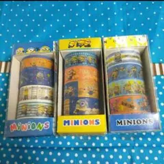 ミニオン ミニオンズ マスキングテープ おまとめ3点セット 箱無し