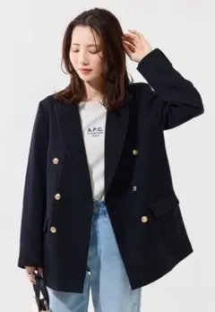 FREAK'S STORE 紺ブレザー ジャケット【限定展開】 FREEサイズ
