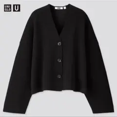 UNIQLO ミラノリブVネックカーディガン（長袖）