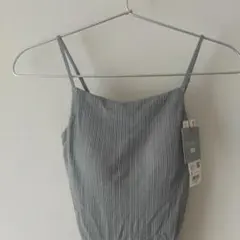 UNIQLO ユニクロ マメクロゴウチ ストライプ グレー キャミソール S