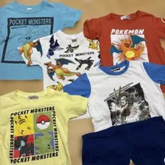 ポケットモンスター Tシャツ 6枚セット 110, 120