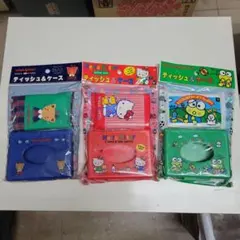 Hello Kitty 他、ティッシュケース 3個セット、レア物