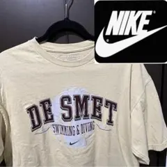 NIKE ナイキ　Tシャツ　DE SMET カレッジTシャツ　マスタードイエロー