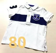 DOUBLE.B マリンスタイル ポロシャツ