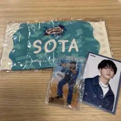 中島颯太 BTTM5 フォトカード ミニタオル クリアチャーム　セット