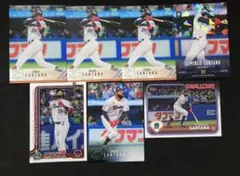 ドミンゴ・サンタナ ヤクルトスワローズ キラなど7枚セット BBM topps