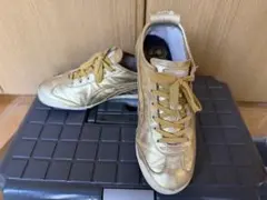 Onitsuka Tiger MEXICO 66 ゴールド スニーカー