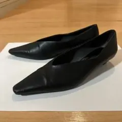 【24.0cm/ヒール3cm】ADAM ET ROPE パンプス ブラック