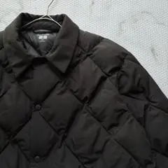 ✨美品✨ユニクロUNIQLO パフテックキルティングジャケット黒XL