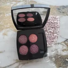 CHANEL レ キャトル オンブル ツイード02 ツィード プールプル
