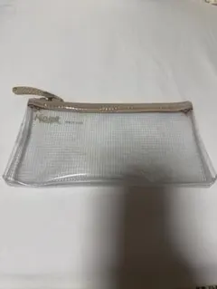 Kept クリアペンケース ベージュ