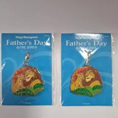 ディズニー　キーホルダー　チャーム　父の日　ライオンキング