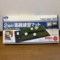 DAIYA GOLF 2WAY実戦練習マット　室内ゴルフ練習