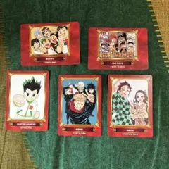 ル*ス様 ジャンプフェア アニメイト 特典 呪術廻戦 鬼滅の刃 ONEPIECE