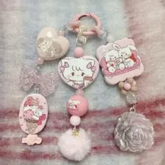 ハンドメイド可愛いミニジャラキー mikko