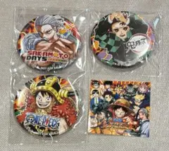 ジャンプビクトリーカーニバル 2025 限定 缶バッチ 3種セット+ステッカー
