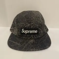 シュプリーム　Denim Camp Cap ブラック　新品未使用 Supreme Lasered Denim Camp Cap 