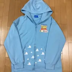 美品 ディズニーリゾート トイストーリーホテル パーカー LL