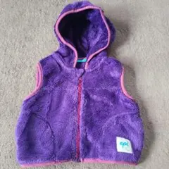 epi フリース フード付きベビーベスト