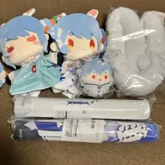 ホロライブ兎田ぺこら　ふわコロリン•パペット•マウスパッド•どんちゃんマフラー