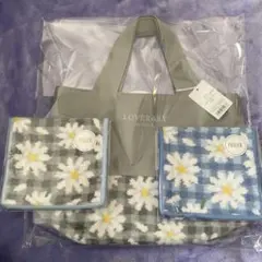 フェイラー　ラブラリーマーガレット　ハンカチポーチ2点トートバック3点セット