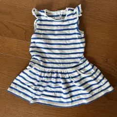 PETIT BATEAU ストライプワンピース 18m