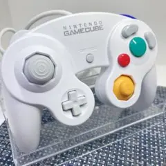 【フルメンテナンス】GC ゲームキューブコントローラー 白色 ホワイト e
