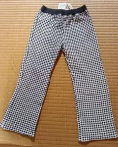 新品未使用　ミキハウス　ホットビスケッツ　パンツ　千鳥格子　110㎝